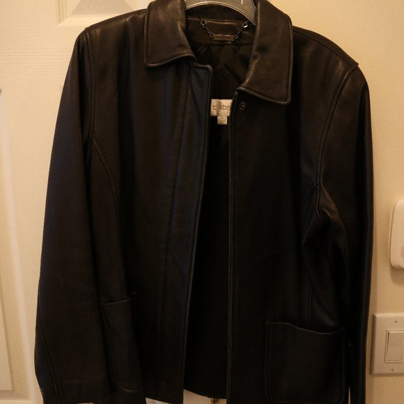 Liz Claiborne Leather Jacket - Picture 1 of 3